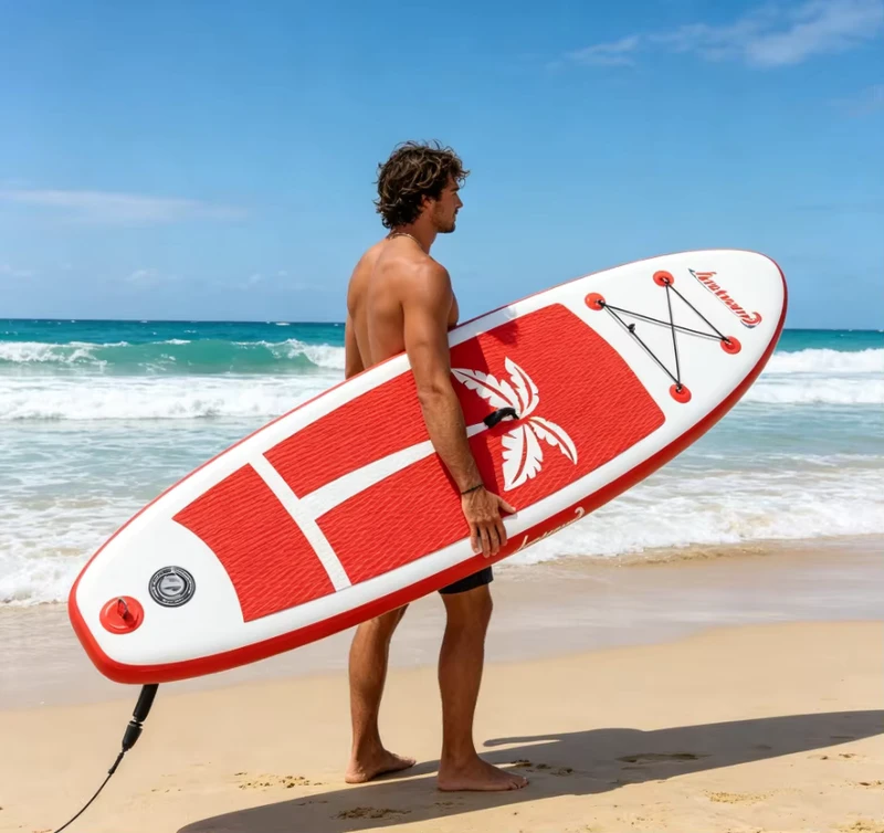 Inflatable Stand up Paddle Board Surfing Surfboard Drop Stitch Double Wall Top Quality UV Printing Customized