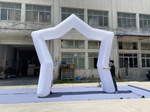 Arcos Estrelas Infláveis para Competições ao Ar Livre, Publicidade, Casamentos e Noivados como Decorações