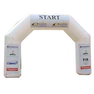 Cổng vào trang trí cho lễ hội âm nhạc marathon, vạch xuất phát và kết thúc inflatable cho ngoài trời