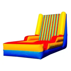 Gioco gonfiabile commerciale per bambini, muro appiccicoso gonfiabile per feste con costume