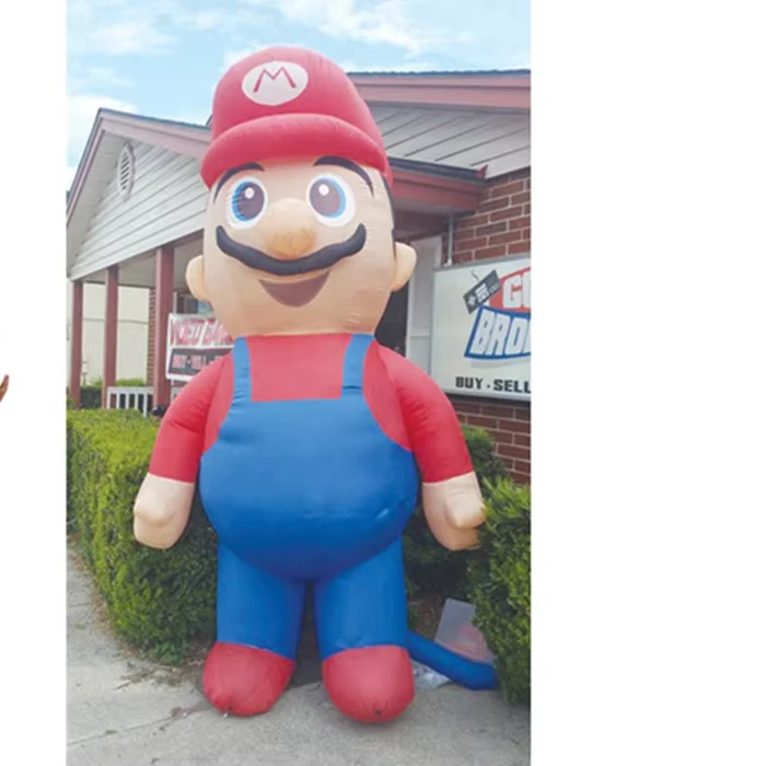 Opblaasbaar Super Mascotte Kostuum Cartoon voor Reclame