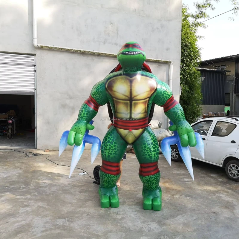 Inflatable Superhero Giant Cartoon Superhero for Advertising Street Decoration