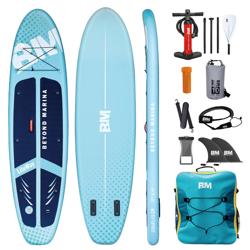 Tabla de Paddle Inflable Surf Standup SUP Tabla de Surf Hinchable de Espuma Suave Tablas de Paddle Surf