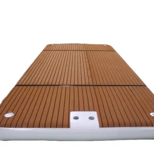 Aufblasbare Schwimminsel Schwimmflöße Folien Wasser Jet Ski Dock Flöße Plattform AIRTECH A60 Gewerbliche Nutzung Hohe Kapazität