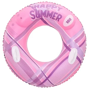 Inflatable Swim Ring Pool Floating Rings with Handle Blow up Swim Tube Swimming Rings Float for Pool Beach