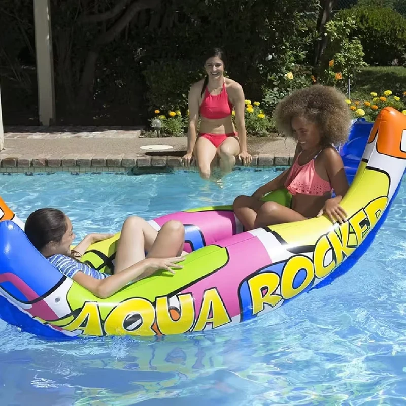Flotteur gonflable adapté aux fêtes d'été et aux activités de loisirs aquatiques telles que les piscines et les plages