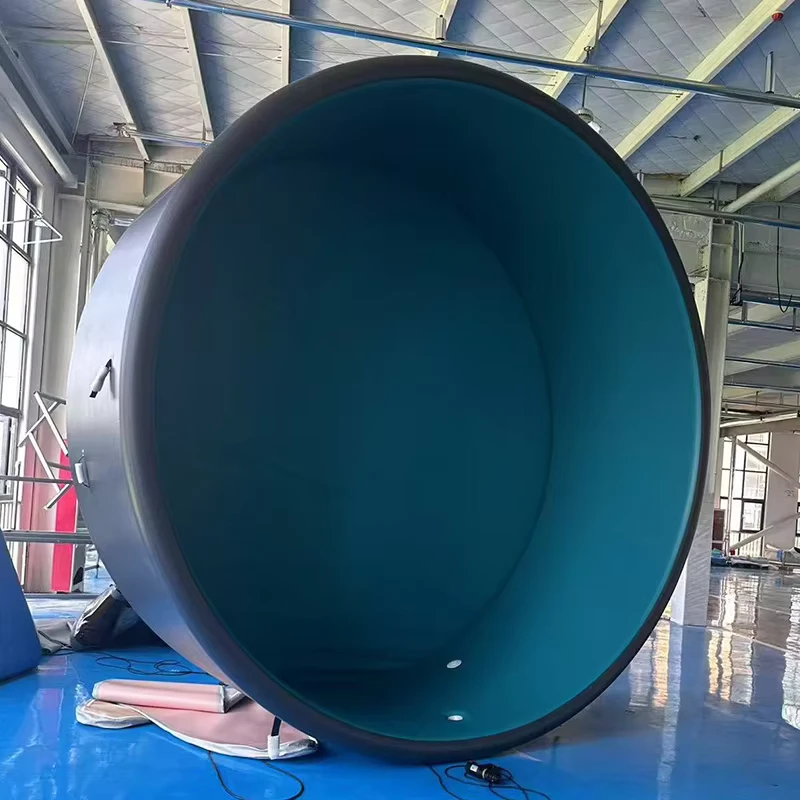 Piscina Inflable Grande de PVC para Niños, Piscina de Agua Inflable para Uso Exterior y Juego