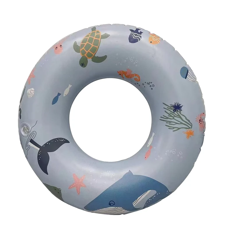 Cincin Renang Inflatable Bersertifikat CE, PVC Ramah Lingkungan untuk Dewasa & Anak-anak, Harga Pabrik