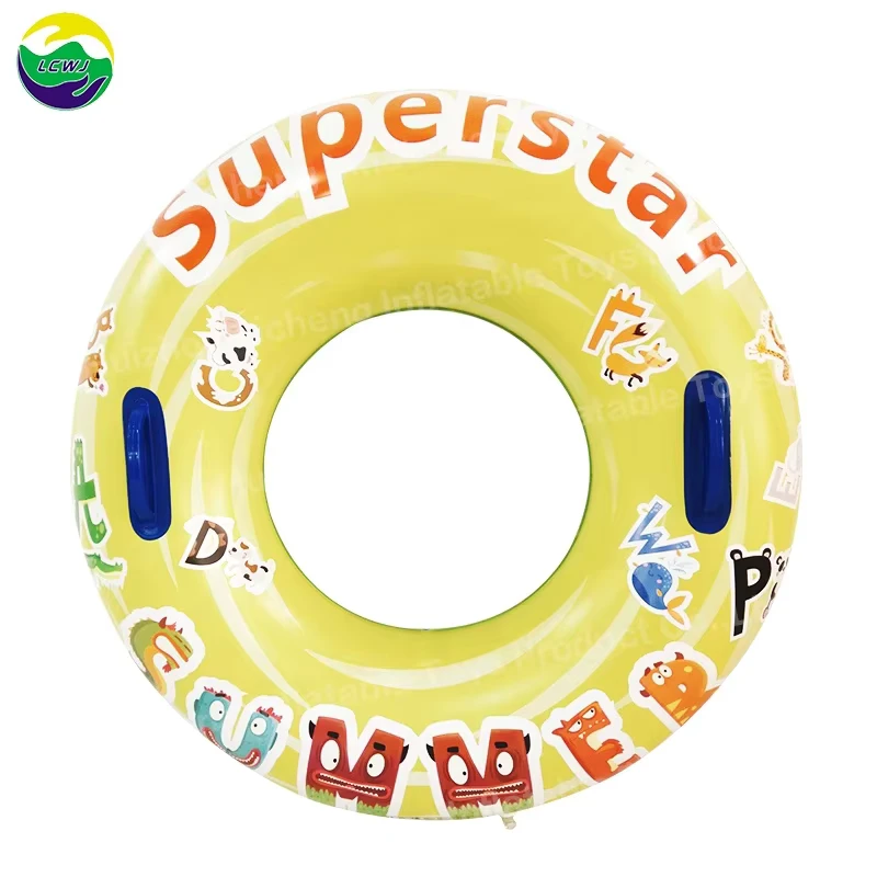 Anello da nuoto gonfiabile, galleggiante da piscina personalizzato, giocattoli da spiaggia per bambini e adulti