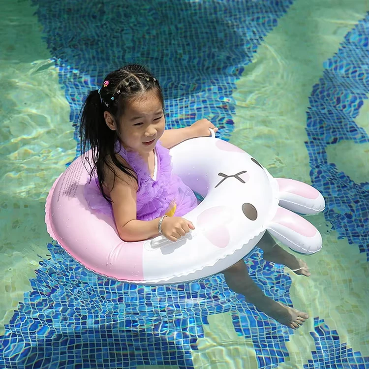 Anel Inflável de Natação, Flutuador de Piscina Inflável, Piscina Inflável