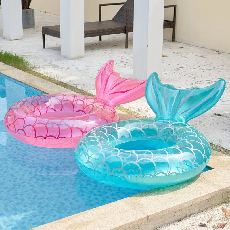 Anel Inflável para Natação para Piscina, Brinquedos Flutuantes, Anel de Natação de PVC para Adultos e Crianças