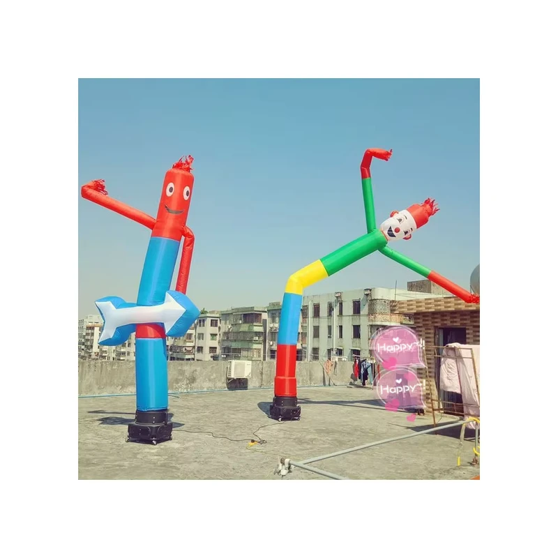 Muñeco inflable de baile para publicidad, celebración, saludando al Dios de la riqueza, modelo de payaso de aire