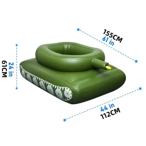 Inflatable Tank Pool Float Seat Swimming Ring Children’s PVC Swimming Pool Floating Raft Toys