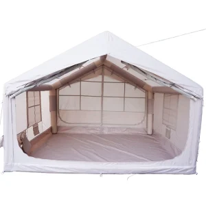 Inflatable Tent Camping Rainproof Waterproof Outdoor Fully Automatic Four Seasons 7.5m Lightweight 23KG Single Layer