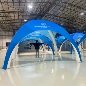 Inflatable Tent Outdoor Advertising Airtight Tent For Event Exhibition Sport Custom Spider Dome Tent