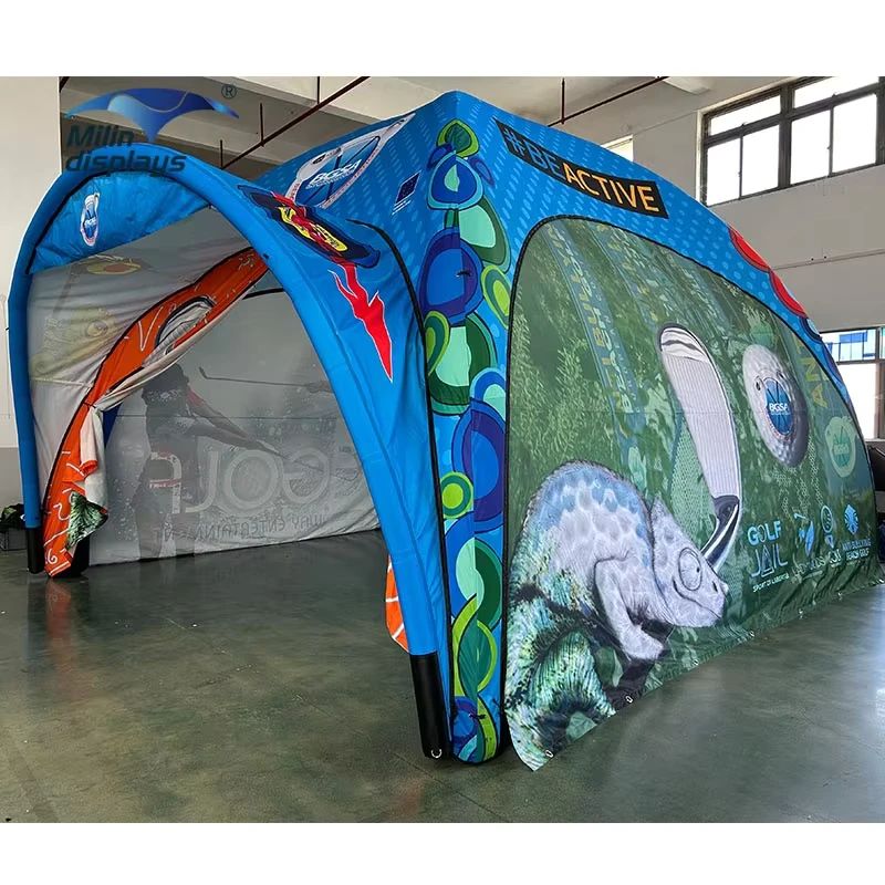 Inflatable Tent for Outdoor Event Air Sealed Dome Tent for Sports Activities Custom Air Tent for Racing Motorsport