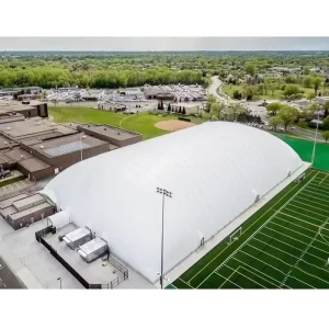 Tienda Inflable con Estructura de Soporte de Aire Cúpulas de Aire Estadio para Tenis Padel