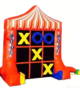 Inflatable Tic Tac Toe Inflatable 4 Spot & Tic Tac Toe Carnival Sport Games