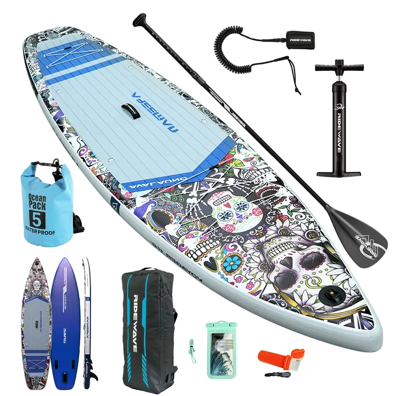 Prancha de Stand Up Paddle Inflável para Touring Surfing SUP 10'6 11' 11'6