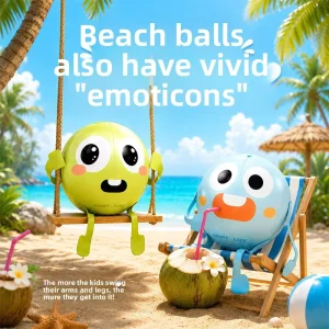 Inflatable Toys Beach Kids Sports Balloons Thickened Portable Balloons Large Outdoor Inflatable Ball Batch