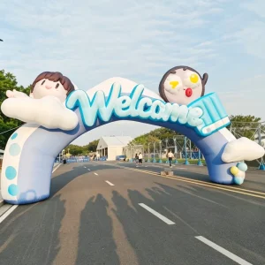 Inflatable Transparent Bag Flowers Transparent Cups Inflatable Models Transparent Bags Commercial Beauty Sets