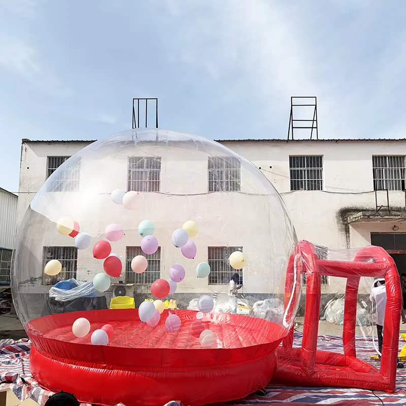 Tenda Balon Dome Bouncy Bubble Inflatable Transparan untuk Anak-anak