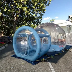 Tenda Camping Gelembung Transparan Tiup untuk Dekorasi Pernikahan Luar Ruangan, Balon Tiup untuk Iklan