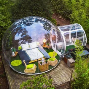 Inflatable Transparent Bubble House Starry Sky Tent House Hotel Homestay Outdoor Camping Spherical Bubble House