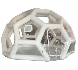 Inflatable Transparent Mobile Football Tent Spherical Outdoor Camping Holiday House Parent child Entertainment Bubble House