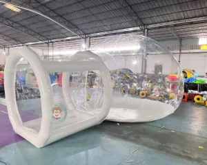 Inflatable Transparent Tent White Inflatable Tent with Balloon Bubble Tent