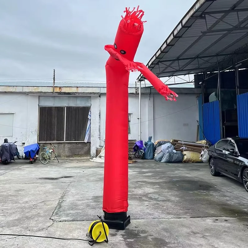 Danzatore Gonfiabile Wacky Waving Tube, Uomo-Pupazzo per Pubblicità all'Aperto in Oxford con Ventilatore Personalizzato