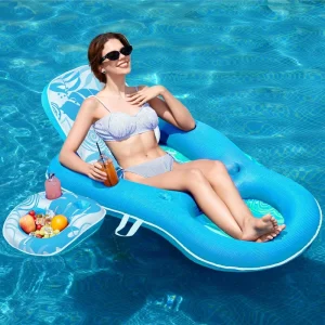 Inflatable Water Floating Chair Sofa Air Water Hammock Pool Chair Raft for Adults Inflatable Pool Floats Toys Beach Party