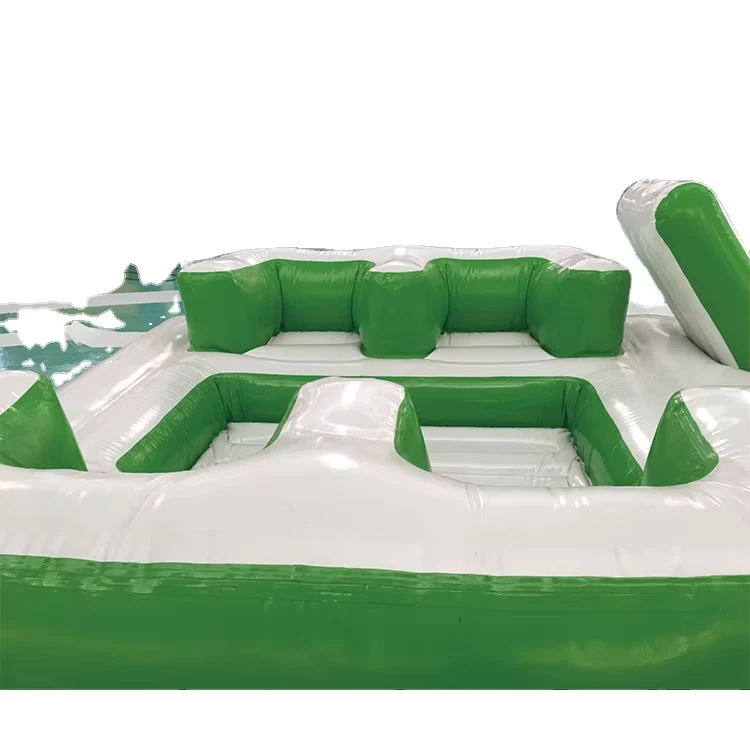 Isla Flotante Inflable, Parque Acuático Inflable, Cama Flotante Inflable