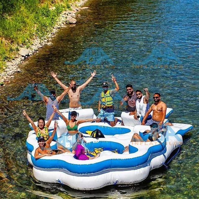 Fabricante de Sofás Infláveis Flutuantes para Água, Brinquedos de Sofá Flutuante