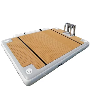 Inflatable Water Floating Platform Water Yoga Mat Fishing Board for Yacht