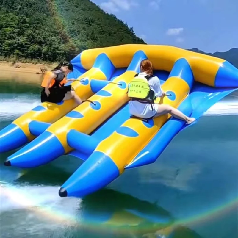 Vendas Diretas do Fabricante de Peixes Voadores Infláveis, Barco de Motor Marítimo, Banana Boat, Pato Amarelo Pequeno, Giroscópio