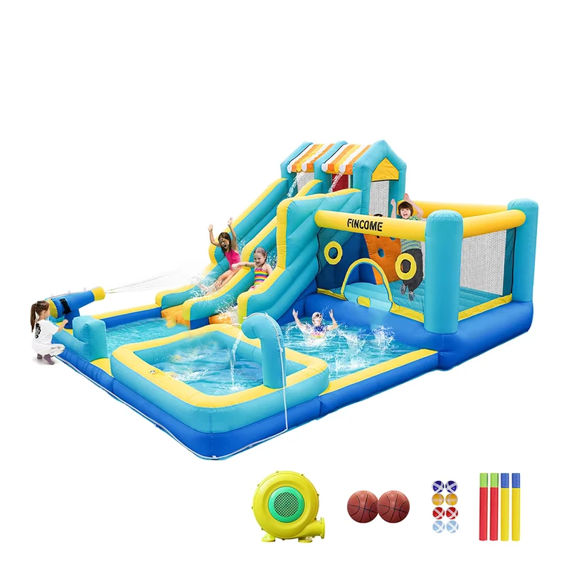 Taman Permainan Air Inflatable untuk Anak-anak Taman Inflatable Air Raksasa di Atas Air Laut Danau Raft