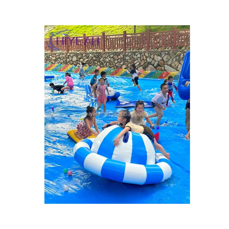 Inflatable Water Gyroscope Amusement Park Custom Inflatable Water Saturn
