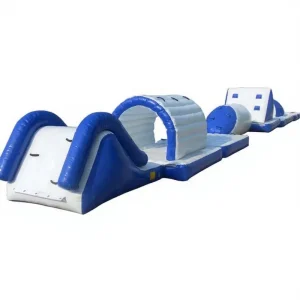 Inflatable Water Park Inflatable Pool Run Obstacle Course Game Water Park Pool Floating