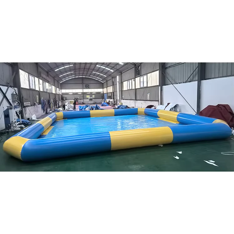 Opblaasbare Waterpool PVC Commerciële Pool voor Boot en Waterglijbaan Accepteert Aangepast