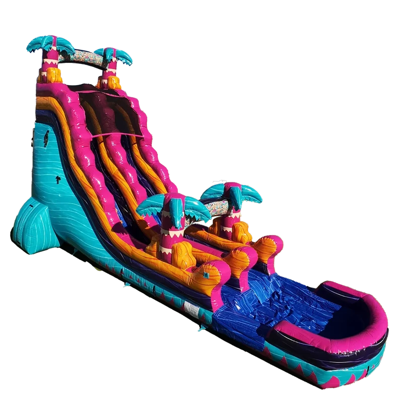 Inflatable Water Slide Giant Water Inflatable Slide Commercial Water Park Slide for Family Entertainment Center