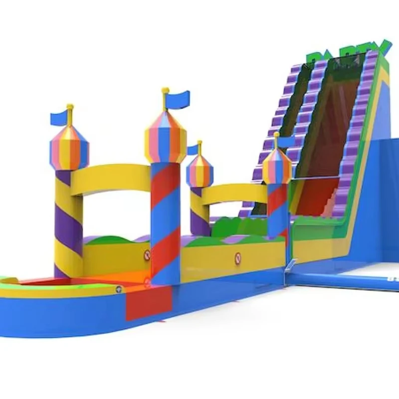 Inflatable Water Slide Large Water Inflatable Slide Commercial Inflatable Water Park Slide for Rental Business