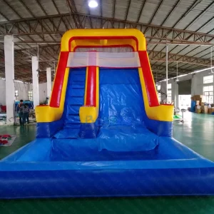 Inflatable Water Slide With Pool for Adult