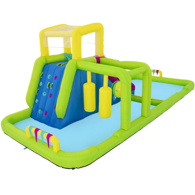 Inflatable Waterglijbaan voor Kinderen Thuis & Buiten Achtertuin Zwembad Feest Speelplaats PVC Materiaal