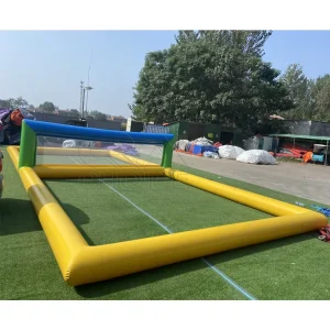 Inflatable Water Sport Game Inflatable Floating Volleyball Court Outdoor Inflatable Aqua Volleyball Field