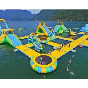 充気式水上スポーツ機器 充気式浮遊アクアプレイ 水上公園ゲーム