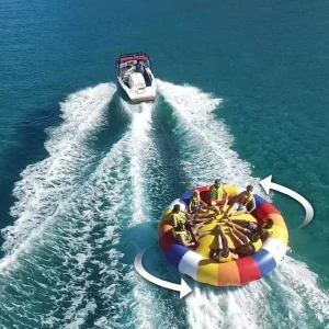 Inflatable Water Sports Equipment Water Park Towable Tube Disco Boat Inflatable