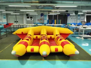 Inflatable Water Towable Large Small Flying Fish Banana Boat 6 8 Seater