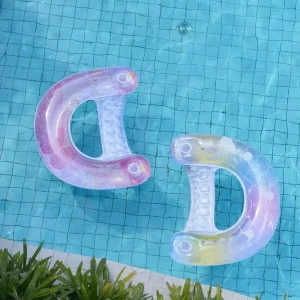 Inflatable Water Toy Pool Chair Swimming Pool Party Summer Water Fun Large Pool Float With Canopy for Adults