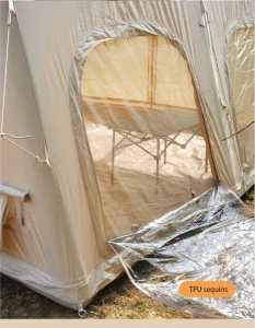Tenda Camping Inflatable Tahan Air Outdoor Acara Mudah Dirakit